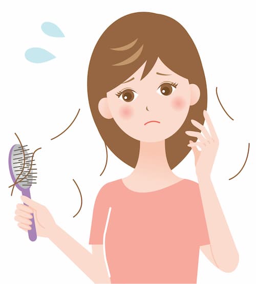 perte de cheveux femmes