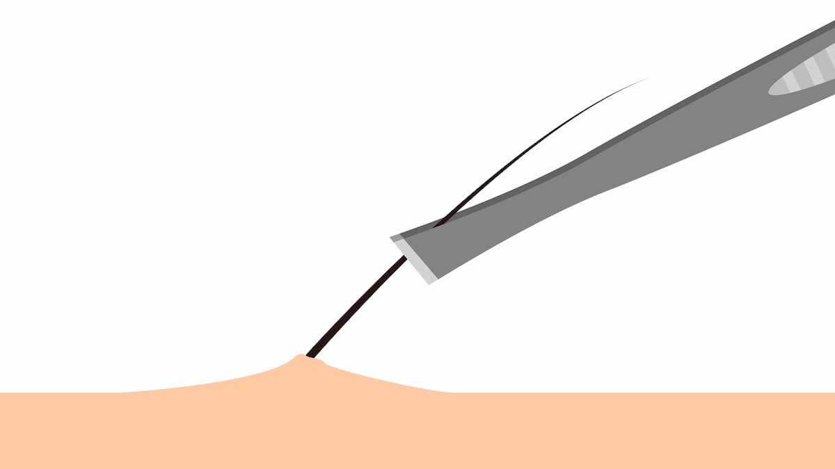 épilation des sourcils