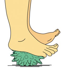 balle de massage pieds